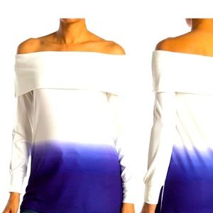 Off the shoulder sweater